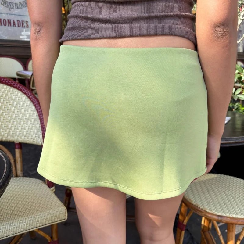 Carmen Low-Waist Bodycon Mini Skort