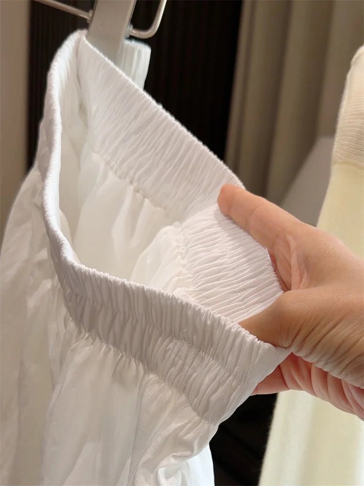 Jupe longue en dentelle Celeste taille haute