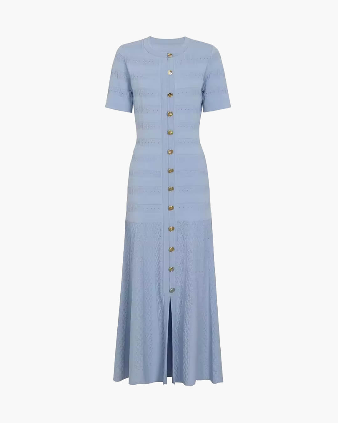 Robe midi Celeste en maille côtelée