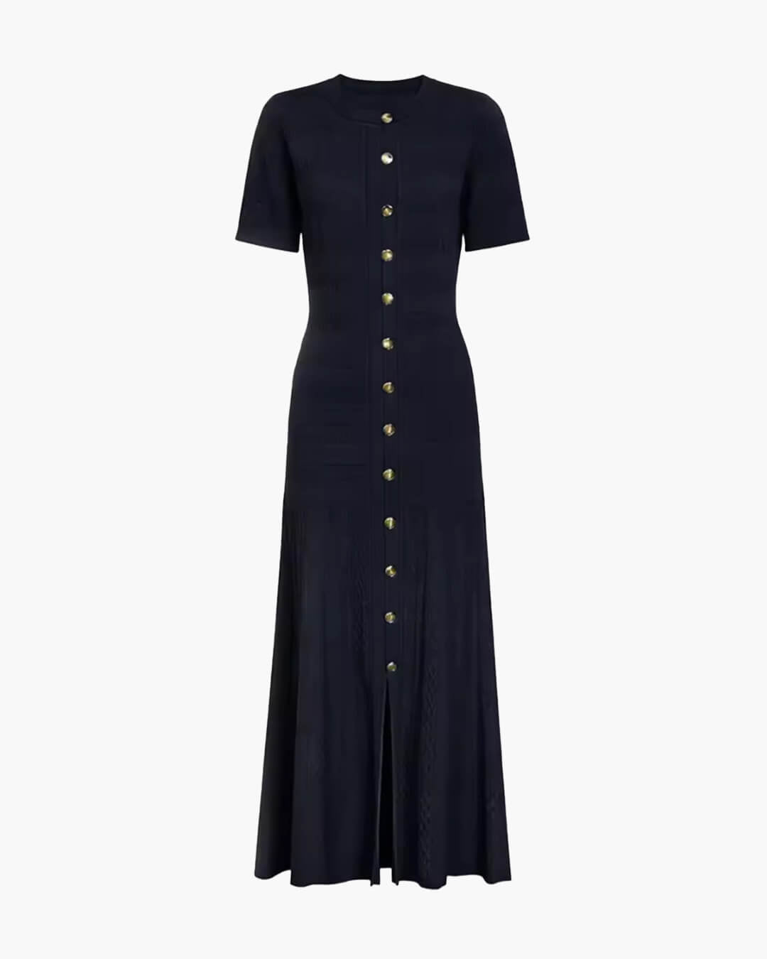 Robe midi Celeste en maille côtelée