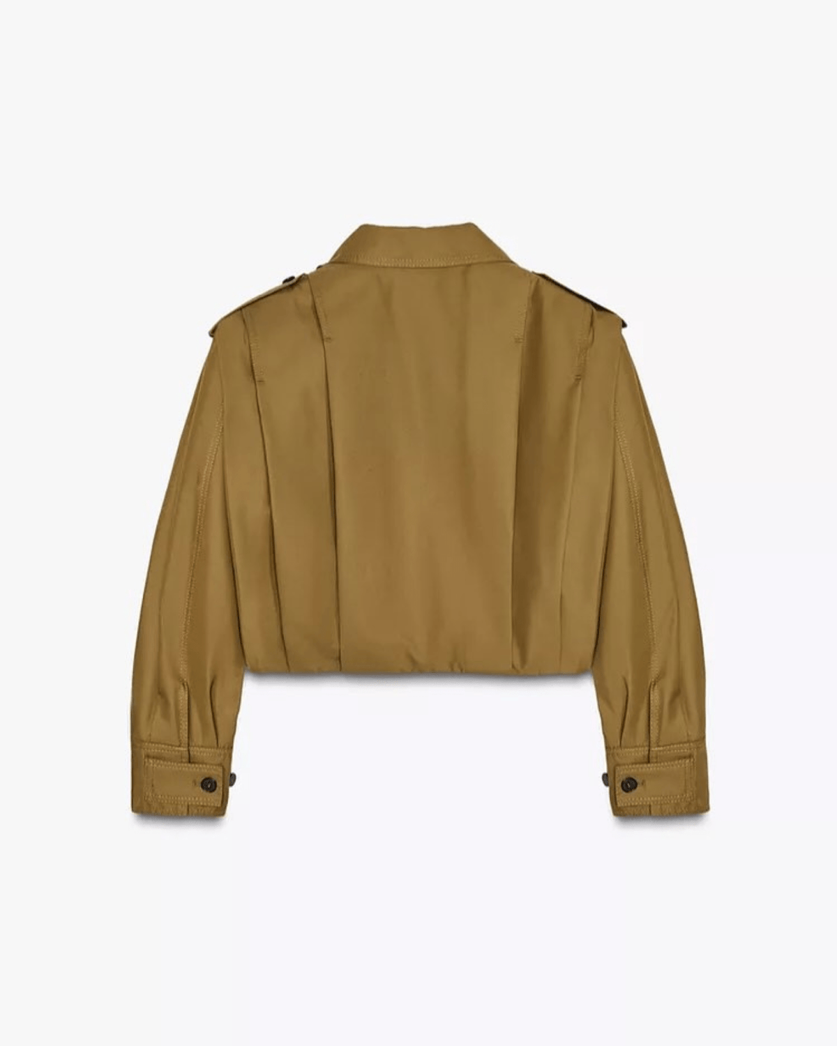Veste courte Celia à col montant