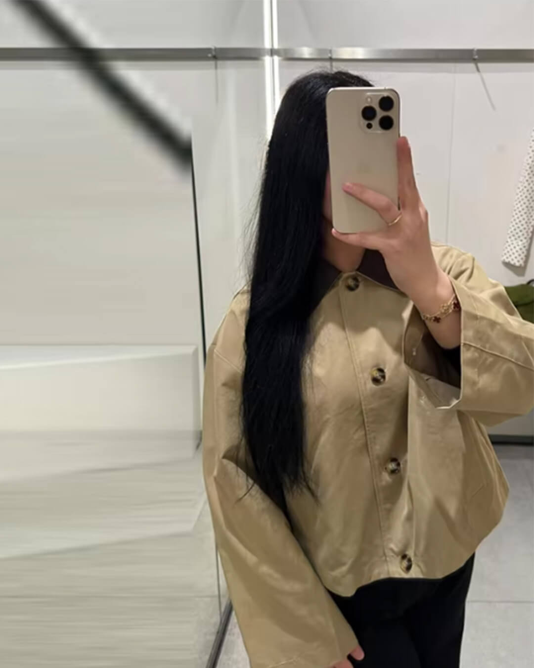 Veste utilitaire Charlotte zippée