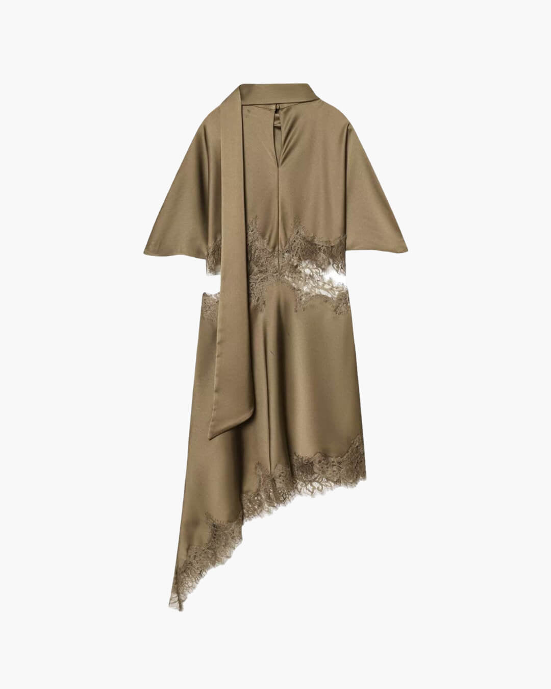 Mini-robe Chiara découpée à finition satinée