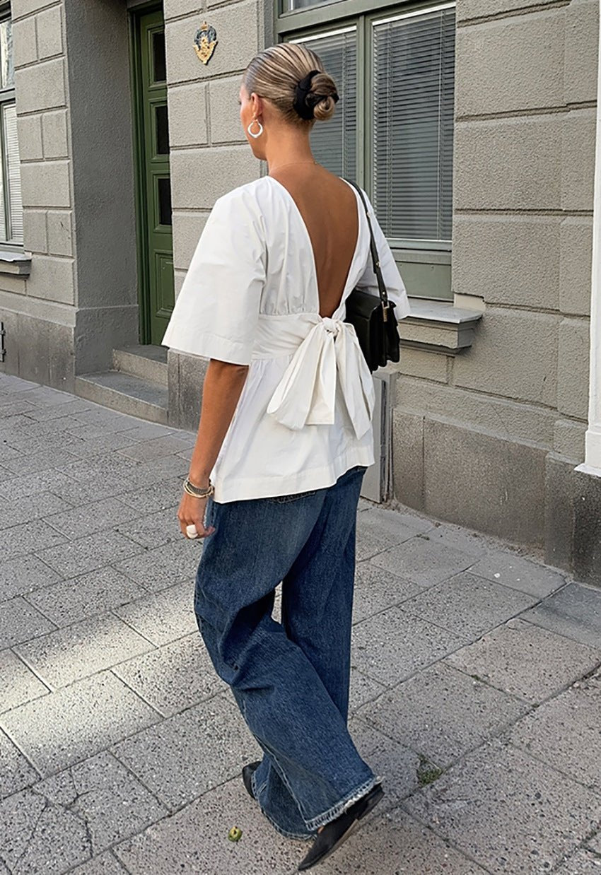 Top Clarisse blanc Tuco