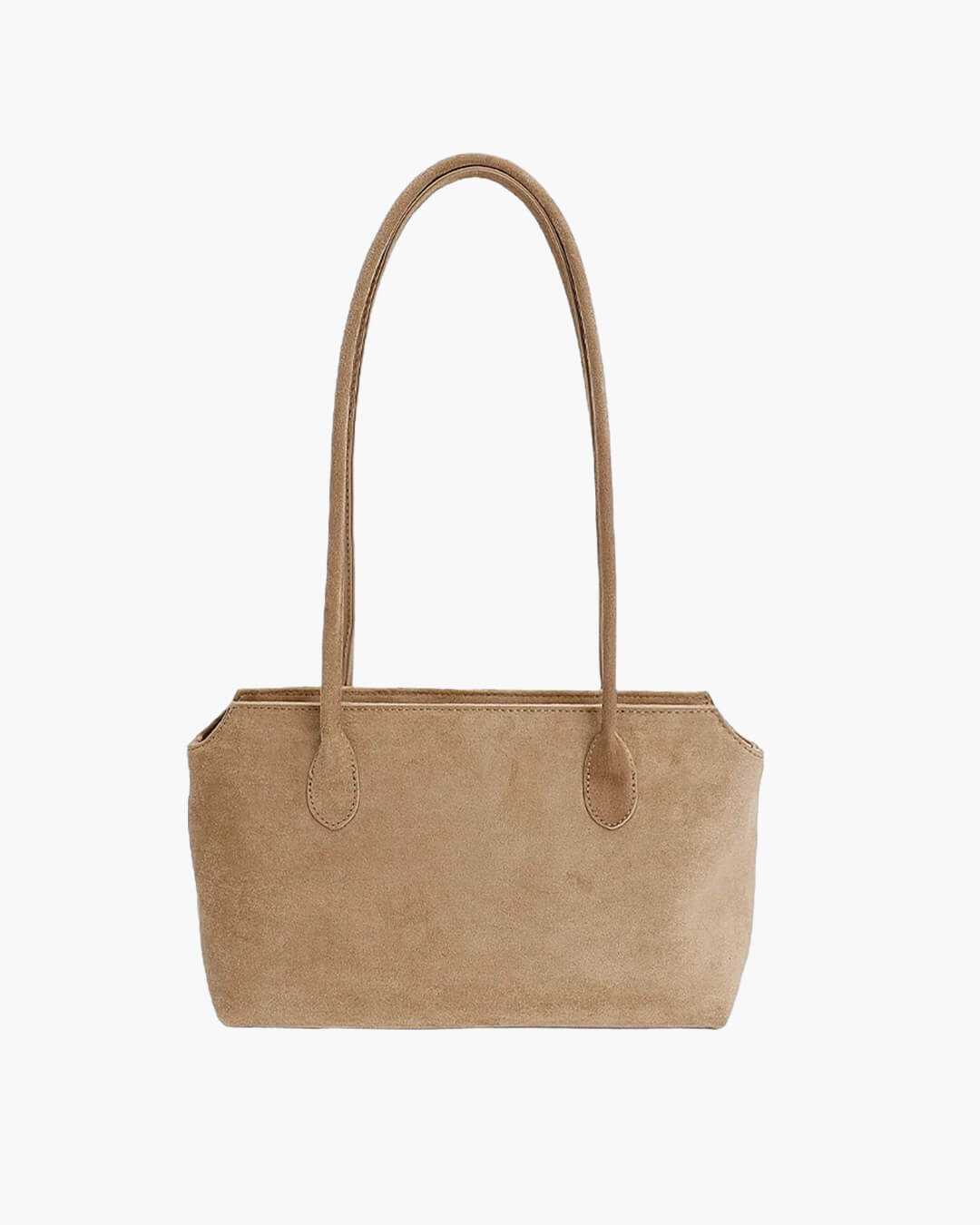 Claudine Faux Suede Shoulder Bag