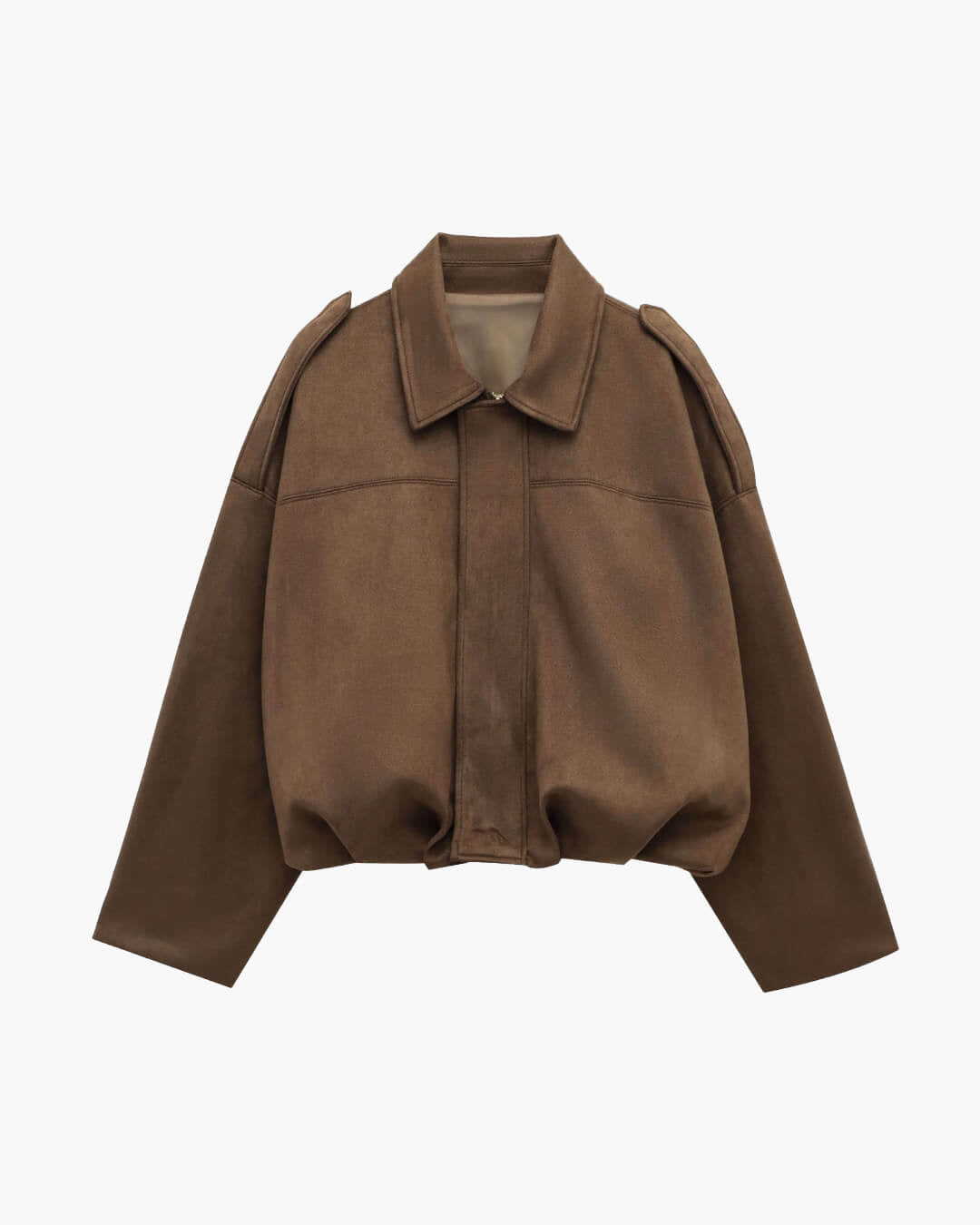 Blouson aviateur Constance en suédine