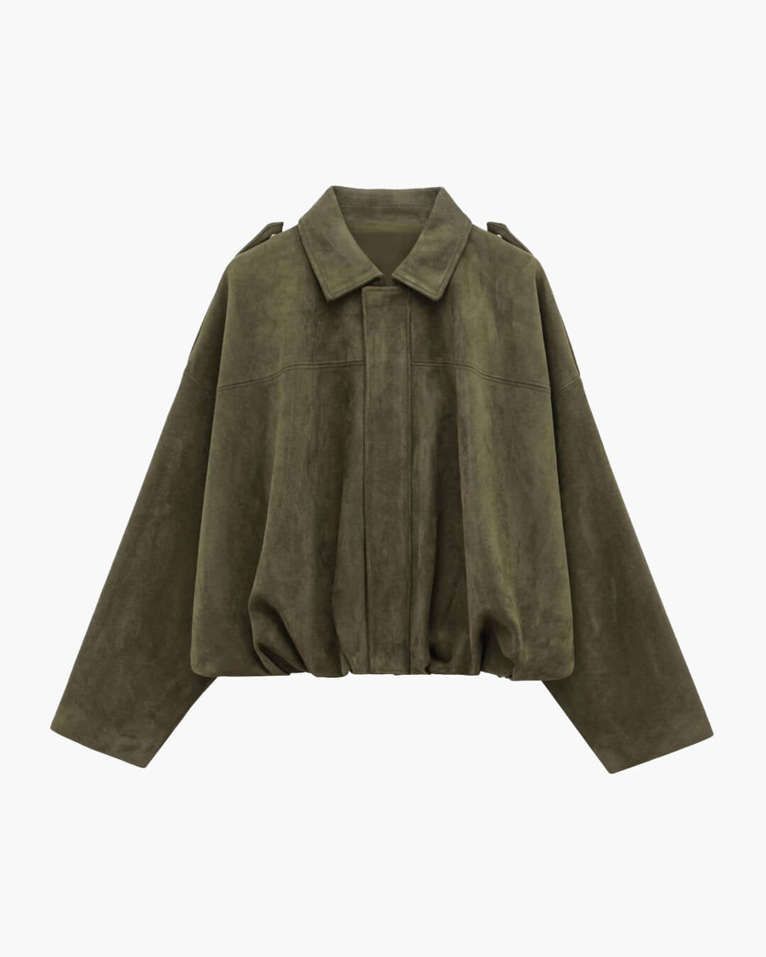 Blouson aviateur Constance en suédine