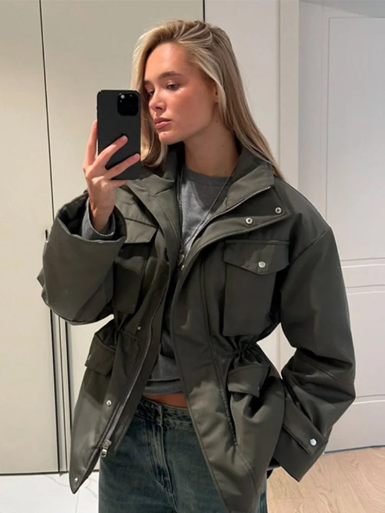 Veste utilitaire Cressida à taille élastique