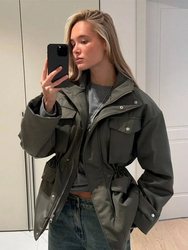 Veste utilitaire Cressida à taille élastique