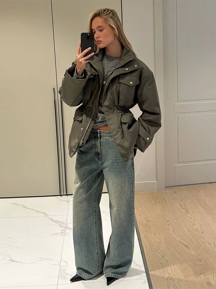 Veste utilitaire Cressida à taille élastique