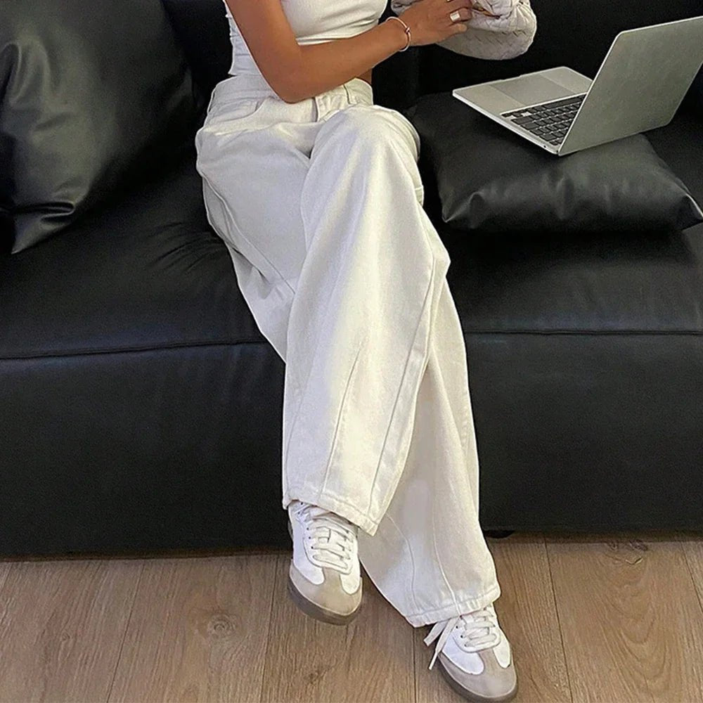 Jean Danielle ample à jambes larges