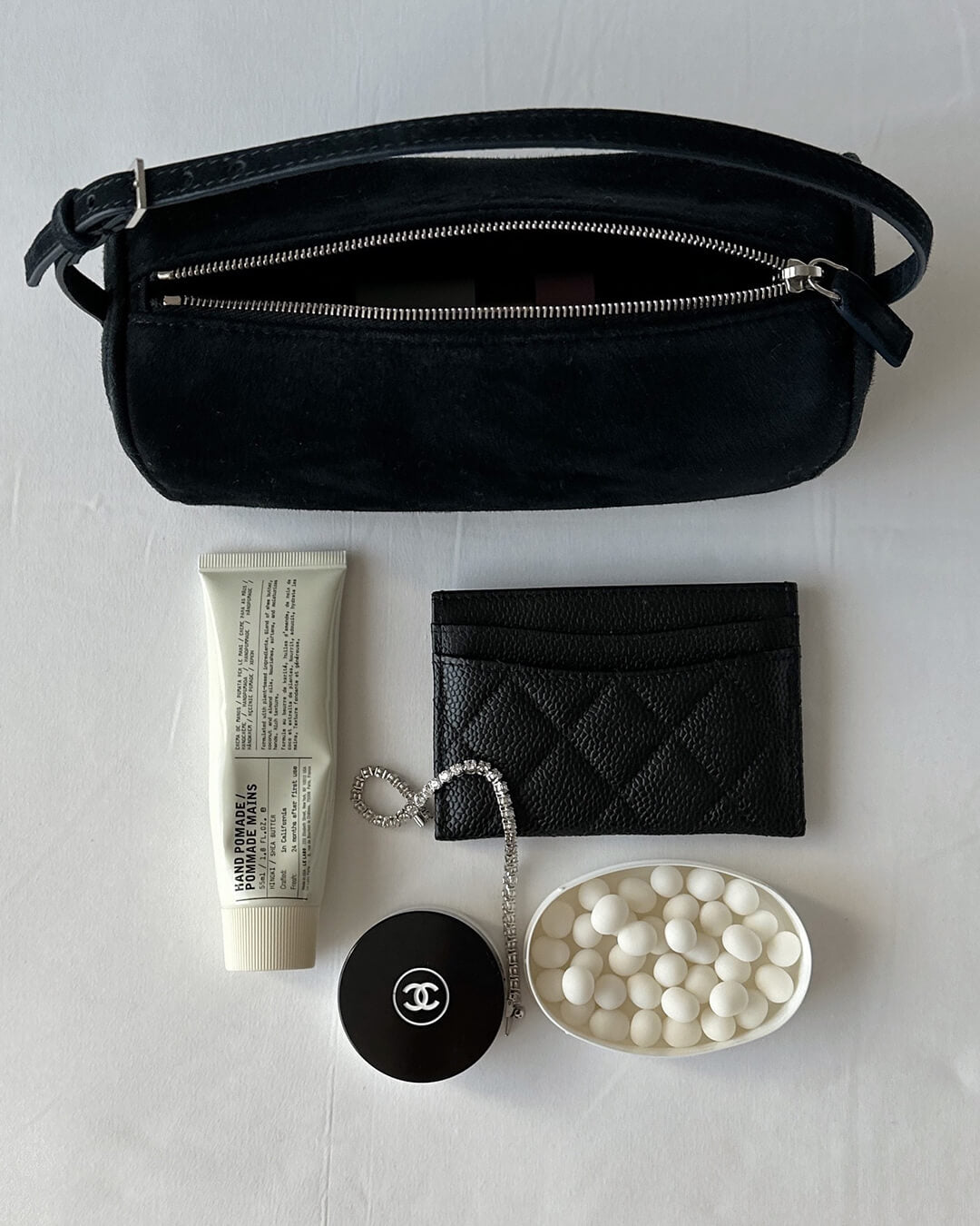 Mini sac bandoulière en daim Danika