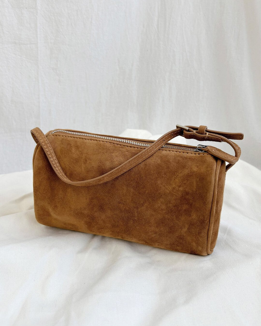 Mini sac bandoulière en daim Danika