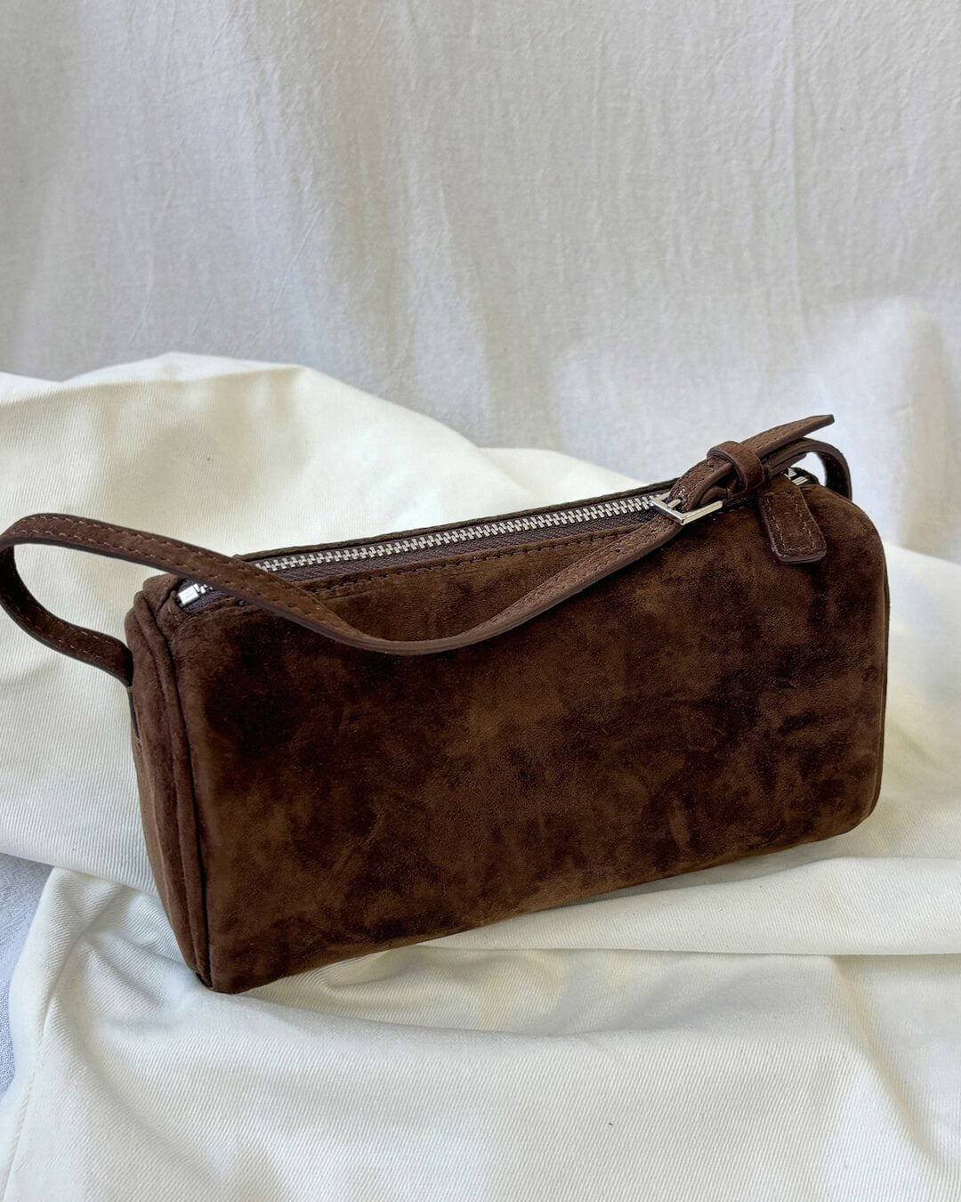 Mini sac bandoulière en daim Danika