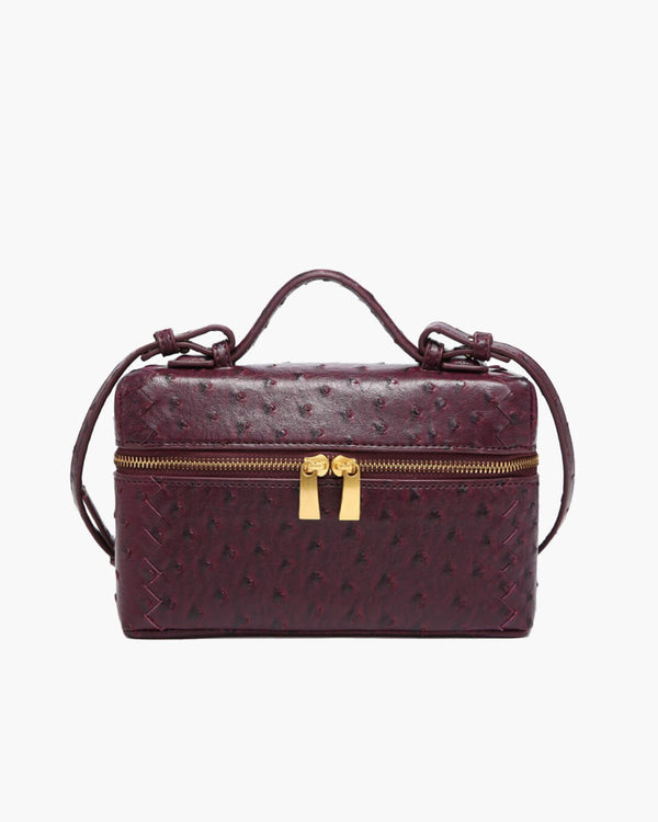 Sac boîte Delphine en cuir
