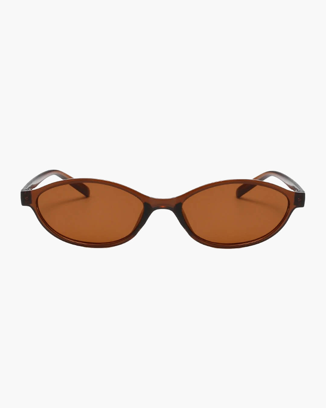Lunettes de soleil œil-de-chat ovales rétro Elena