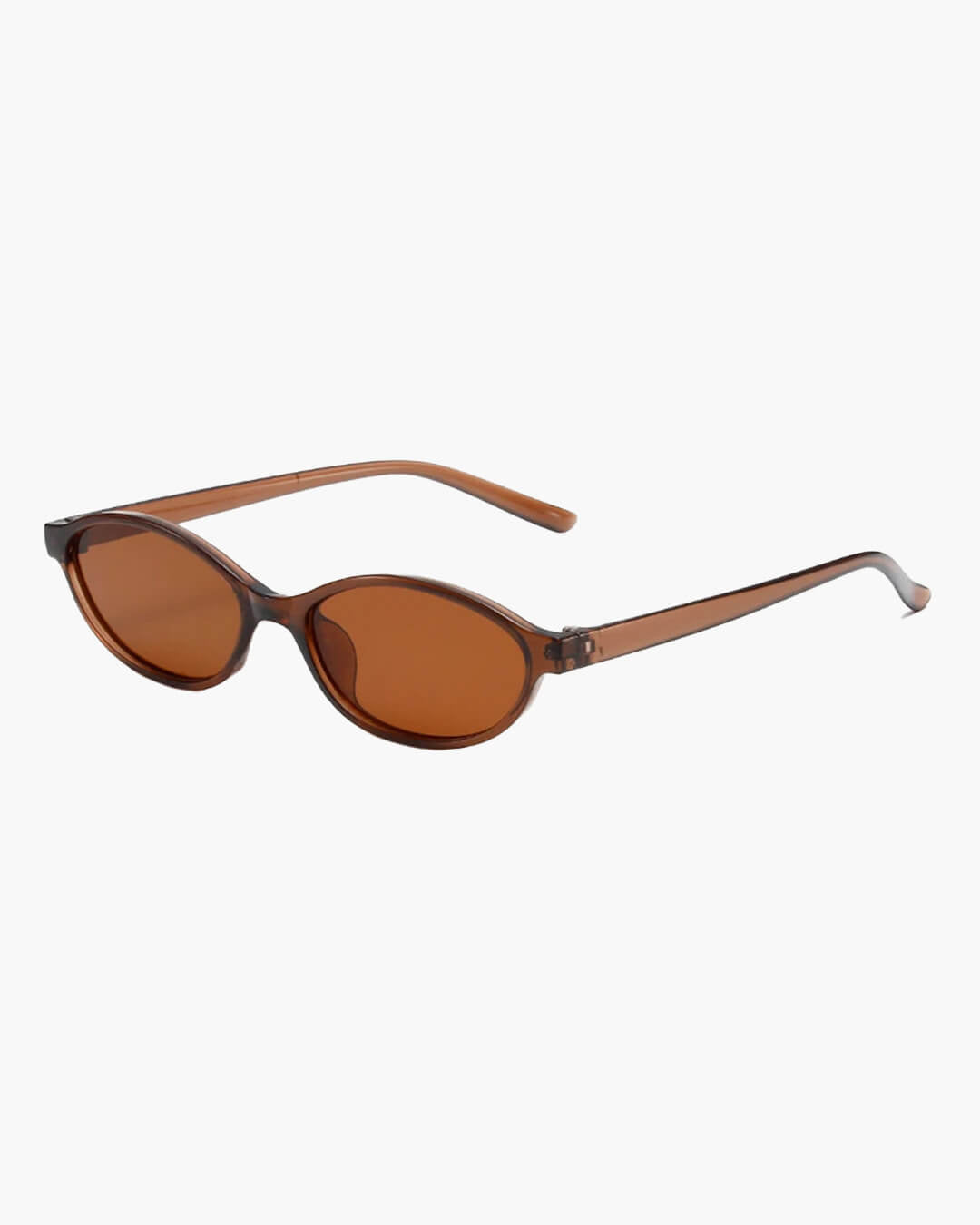Lunettes de soleil œil-de-chat ovales rétro Elena