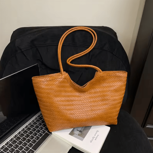 Sac à main Elena en tissu texturé