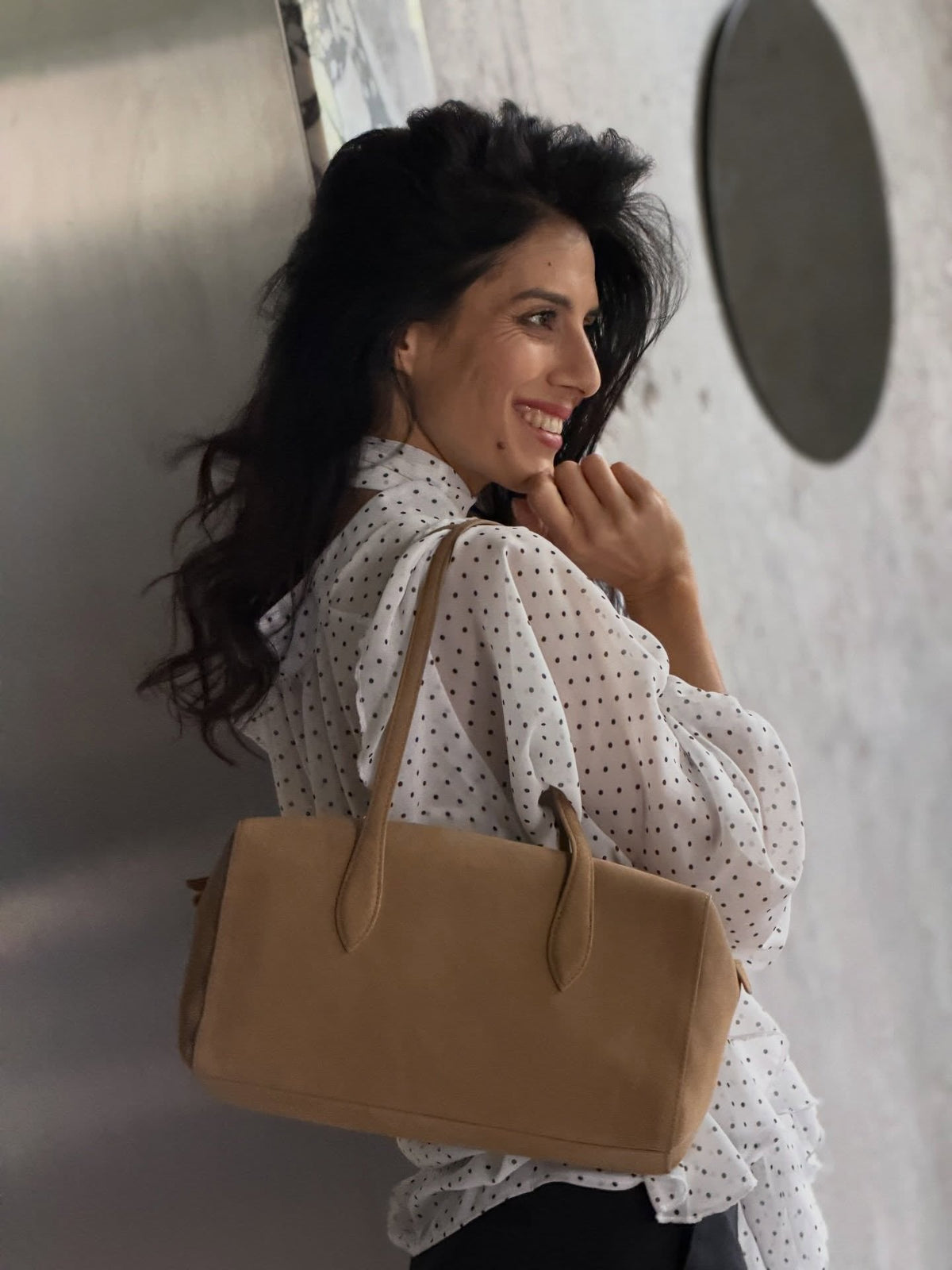 Sac cabas en similicuir vegan Elena