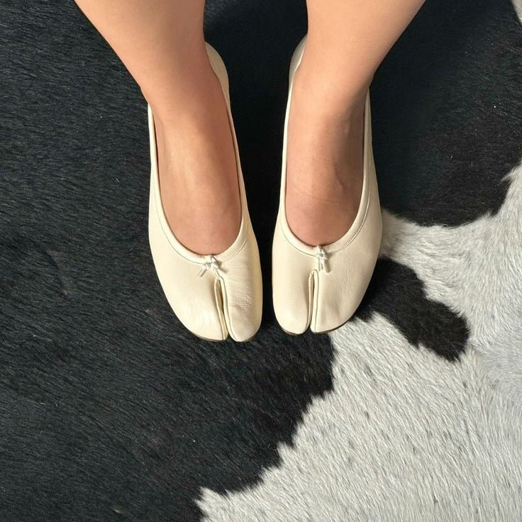 Ballerines à bout fendu Elizabeth