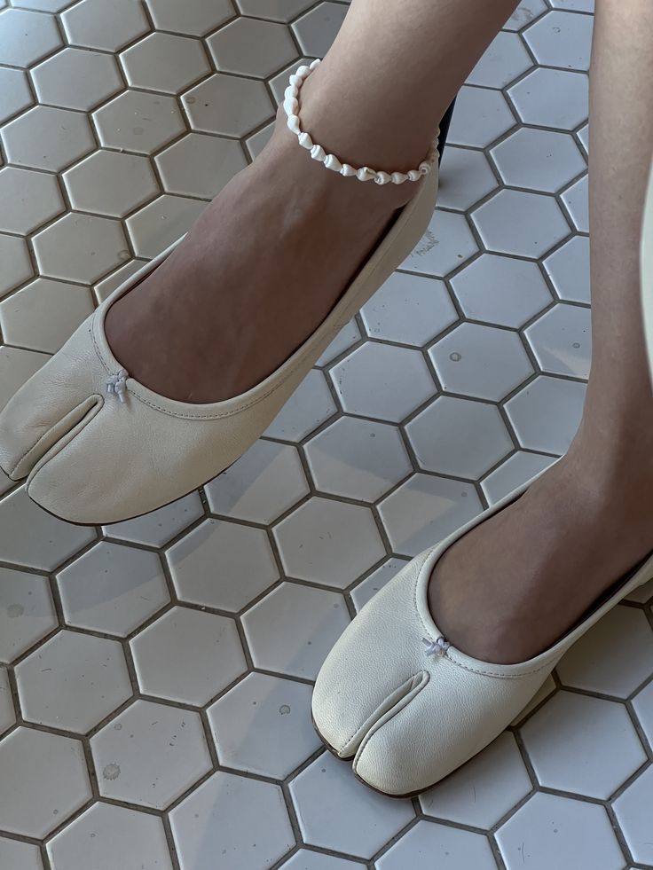 Ballerines à bout fendu Elizabeth