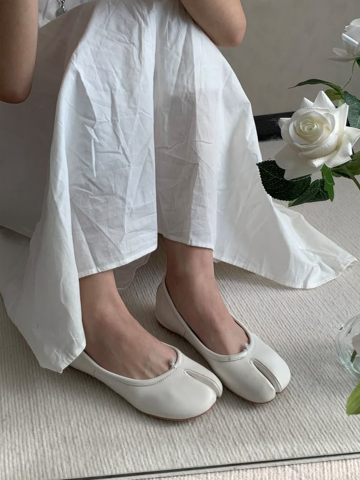 Ballerines à bout fendu Elizabeth