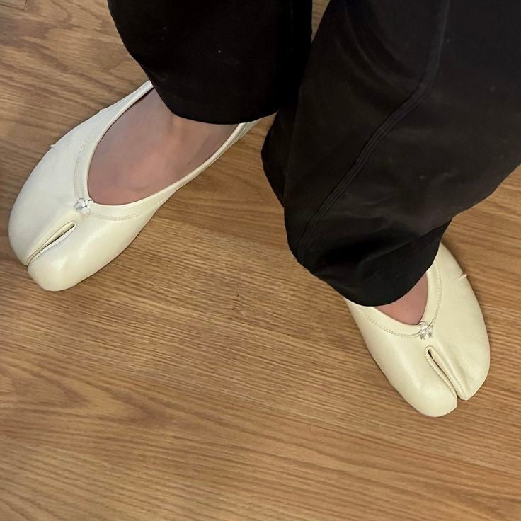 Ballerines à bout fendu Elizabeth