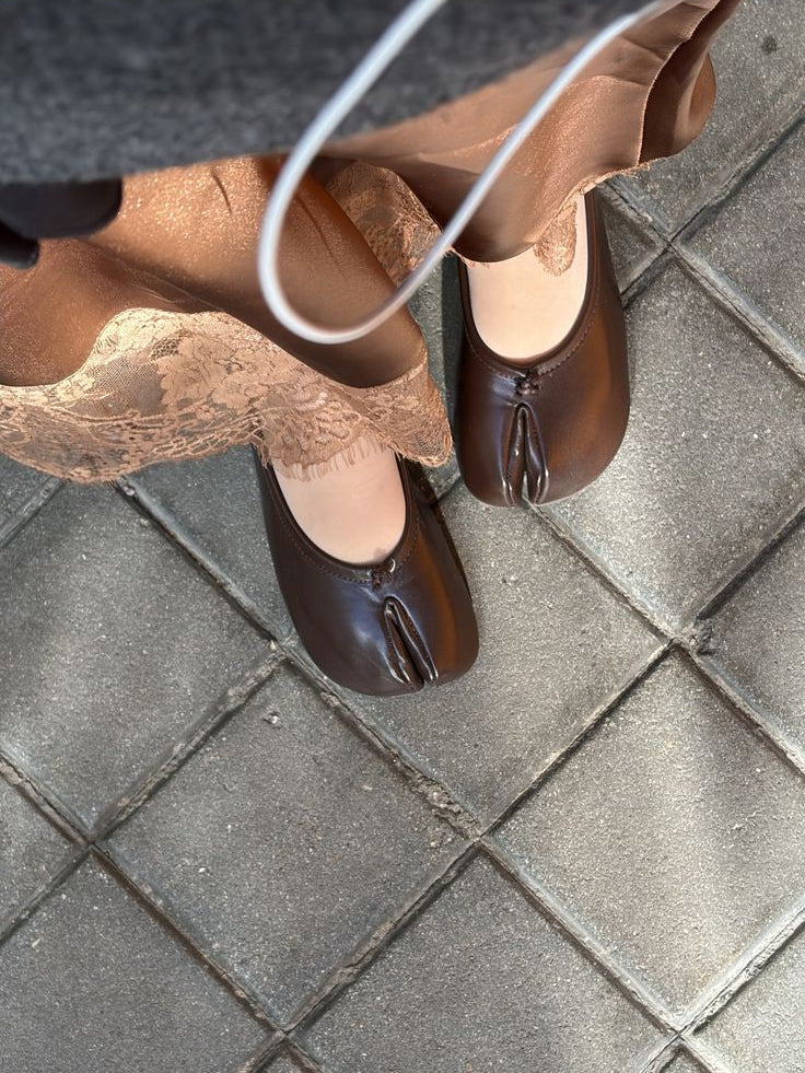 Ballerines à bout fendu Elizabeth