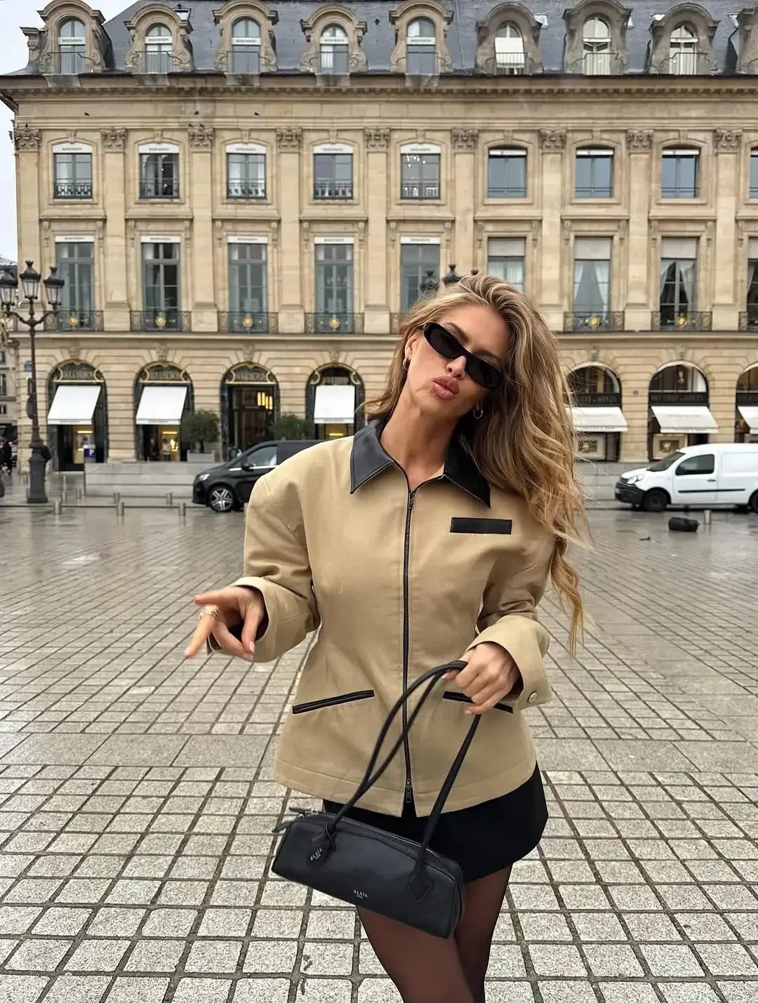 Veste courte ajustée Elvira