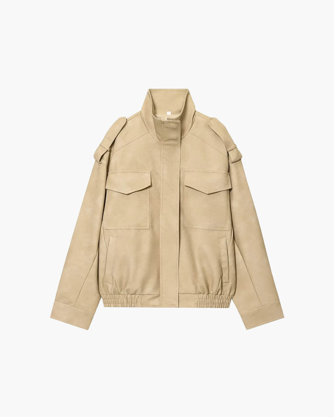 Blouson aviateur en daim Elyssa
