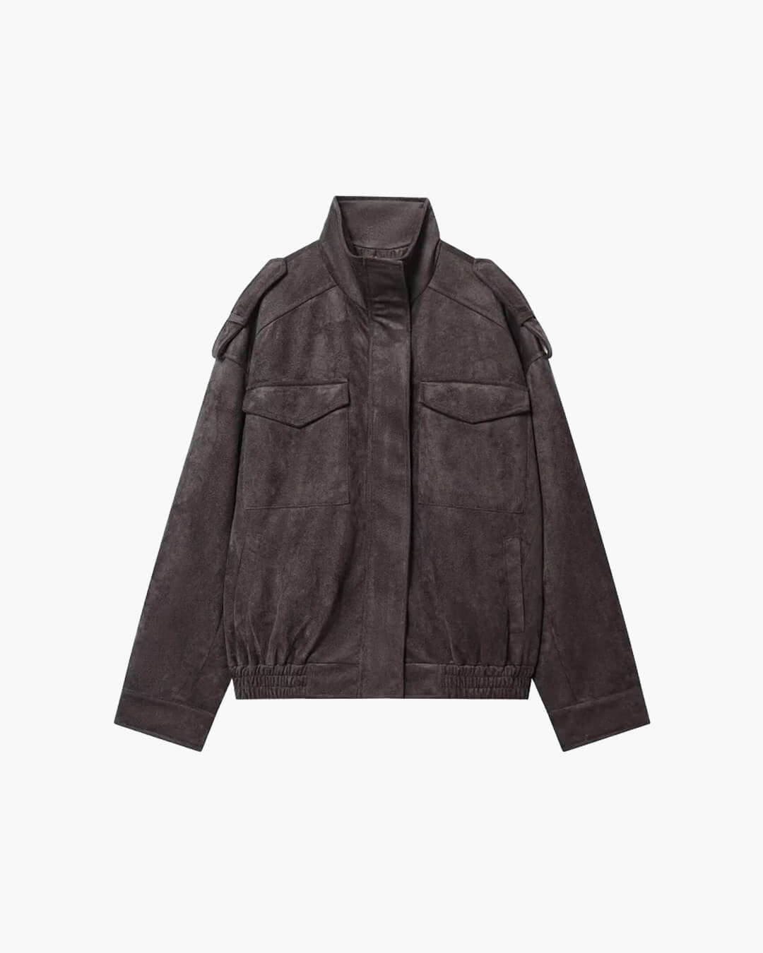 Blouson aviateur en daim Elyssa