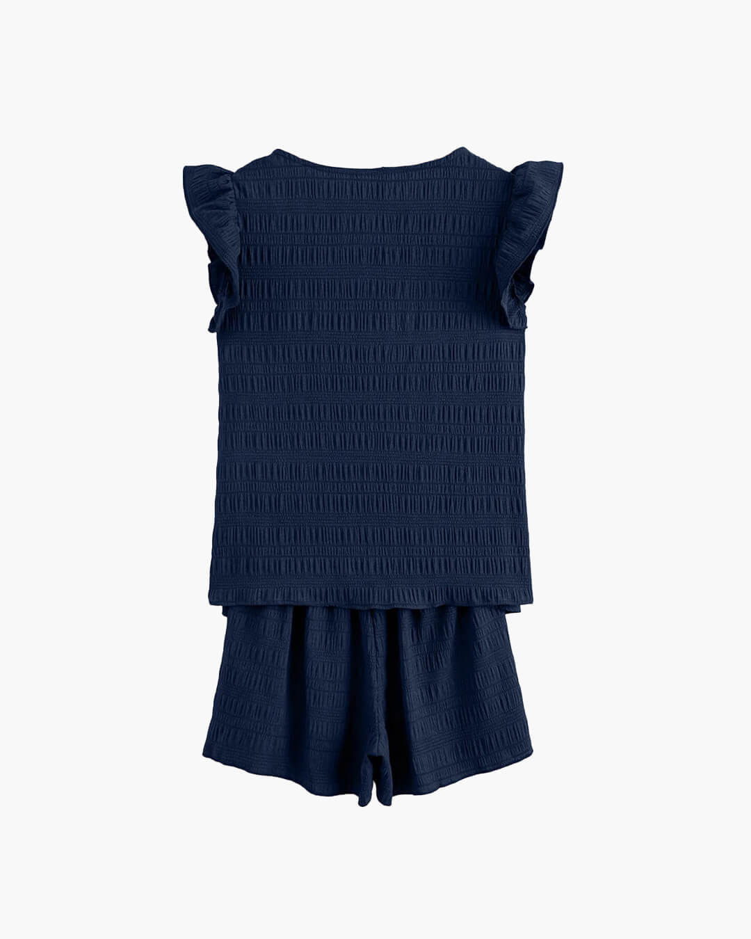 Ensemble Emily avec blouse texturée et short