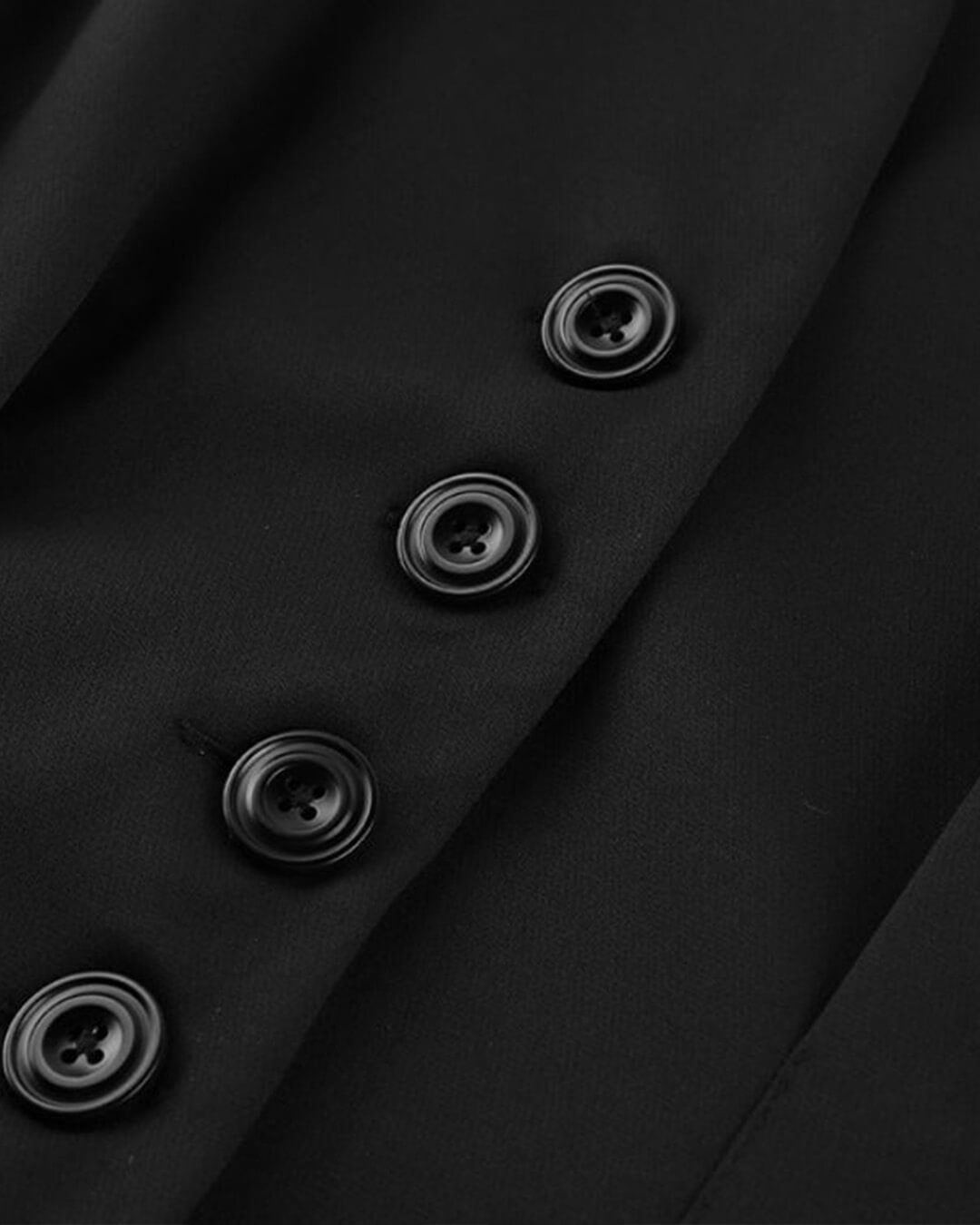 Blazer à encolure en V et taille froncée Empress