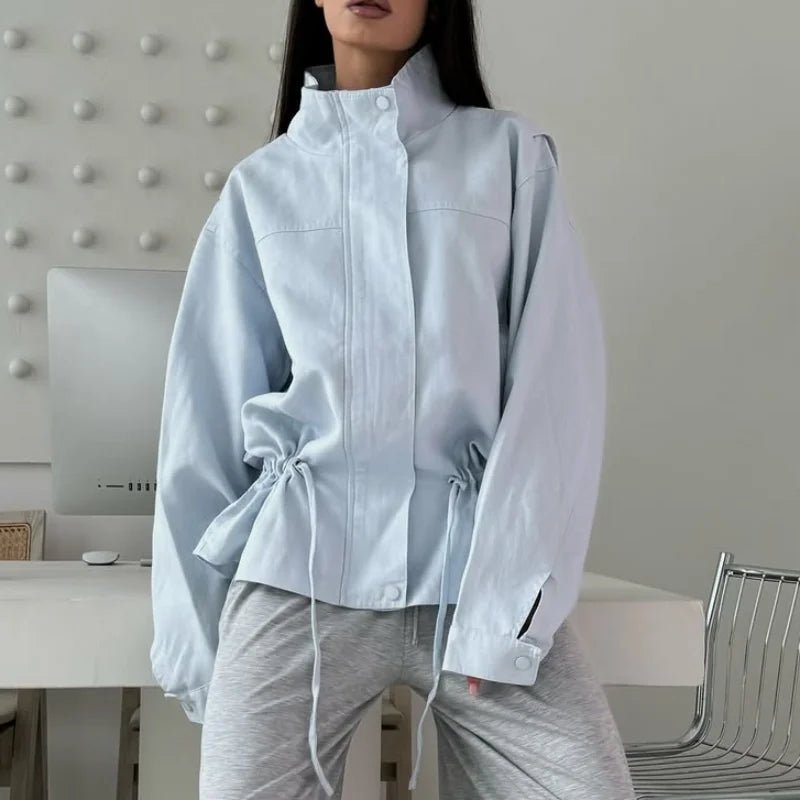 Veste Esther à col montant