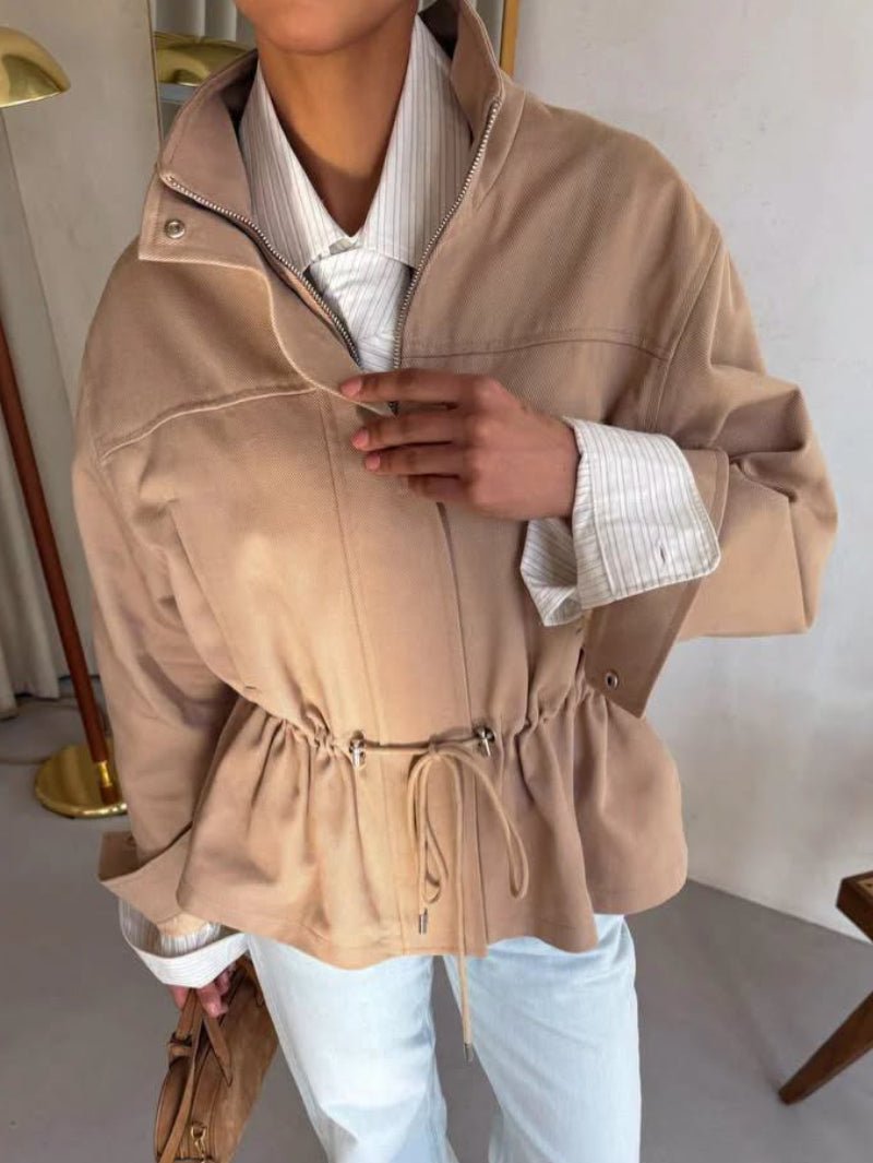 Veste Esther à col montant