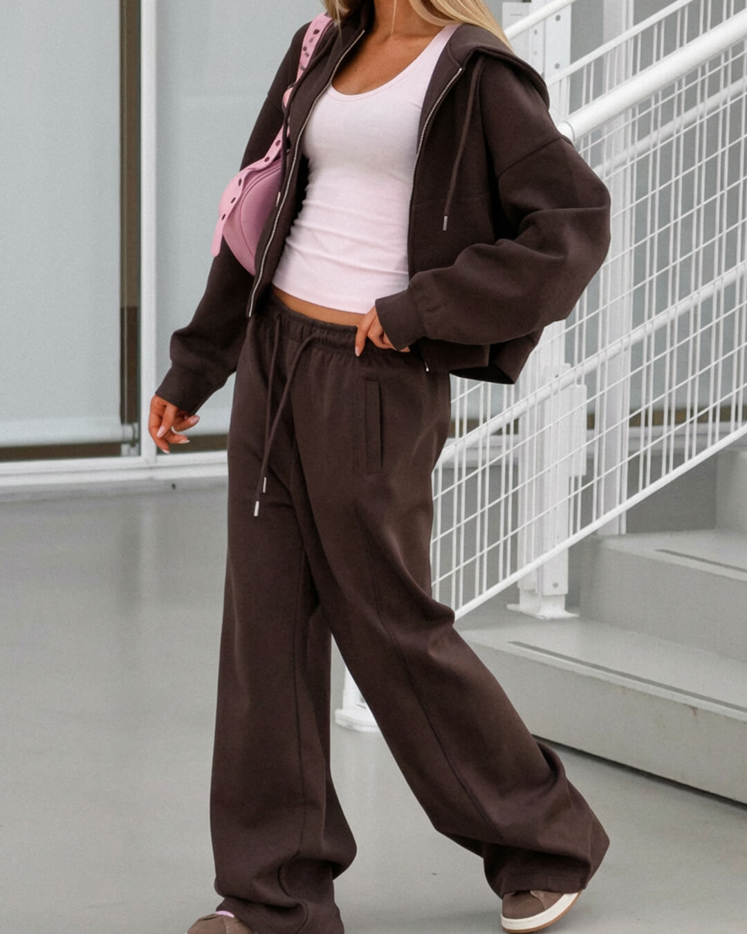 Ensemble de survêtement zippé 2 pièces Ethel
