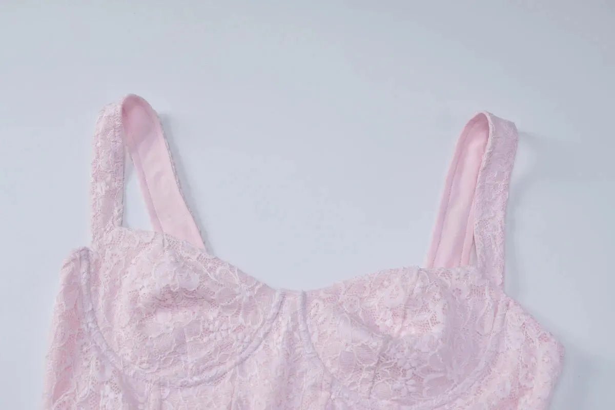 Robe longue Evette corset sans manches