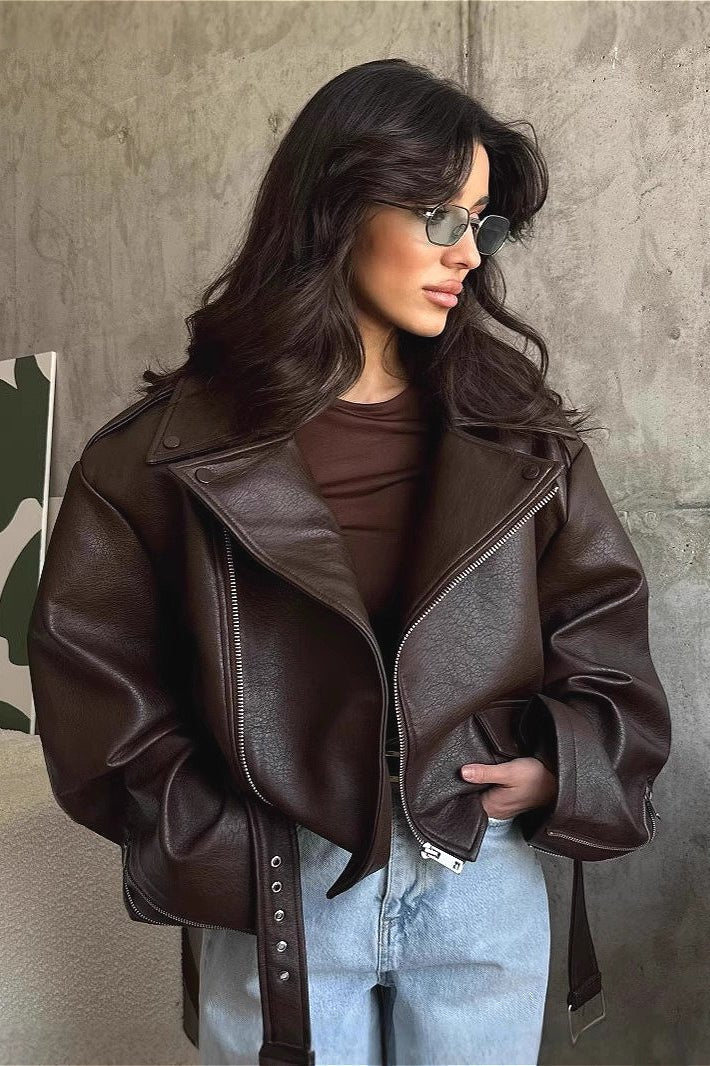 Veste Evita en cuir vegan