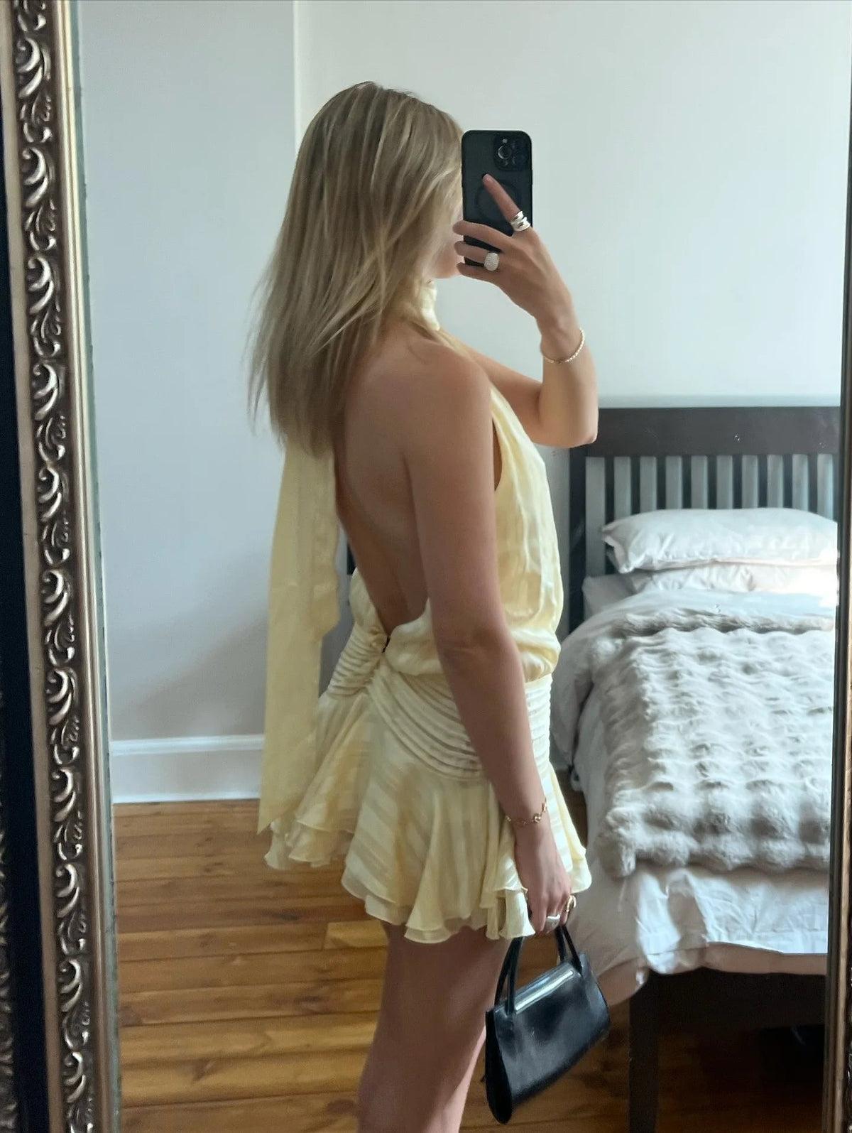 Robe mini Ezra dos nu