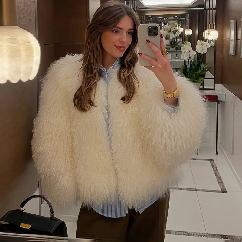Veste en fausse fourrure Blythe