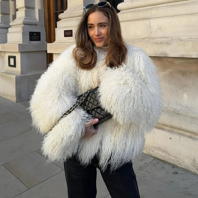 Veste en fausse fourrure Blythe