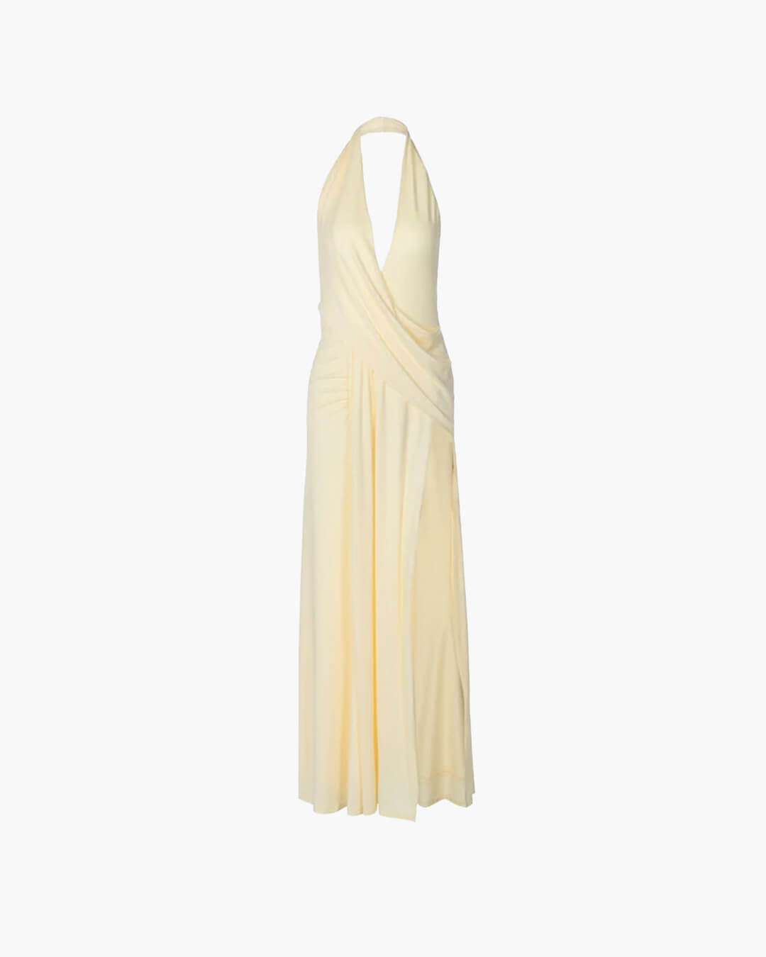 Robe longue Felicity à décolleté plongeant
