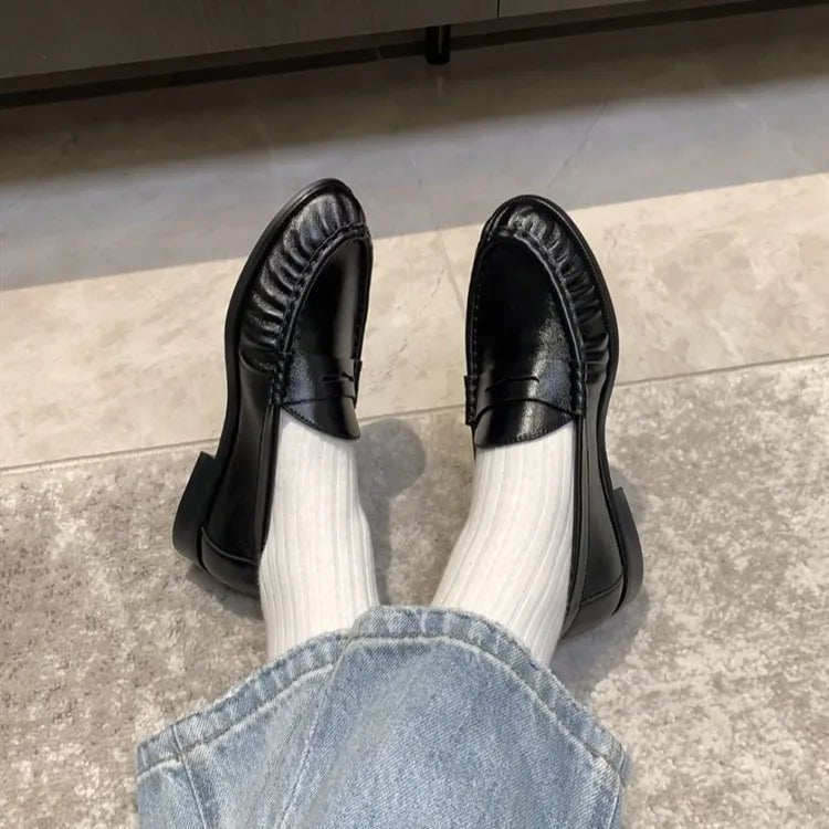 Mocassins à enfiler Fiona en similicuir
