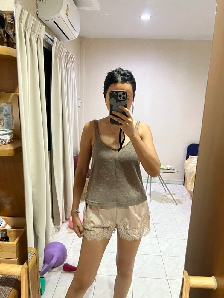 Short Fiora en satin