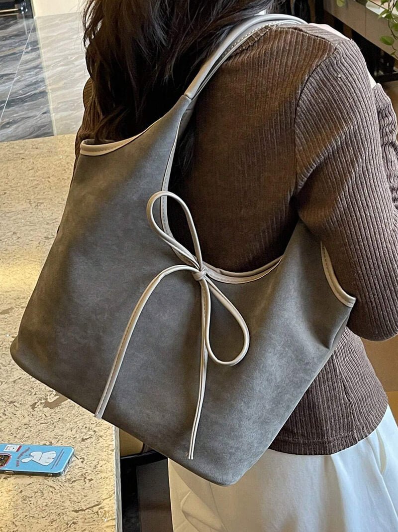 Sac à nœud en daim Florence
