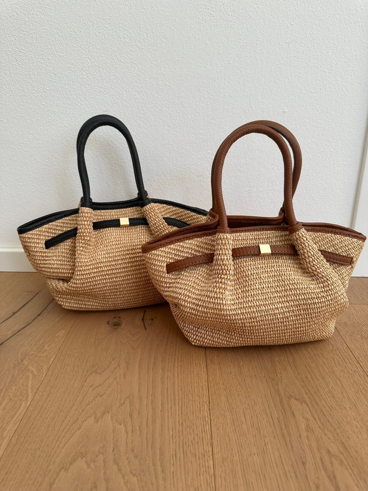 Petit sac cabas tressé Francia