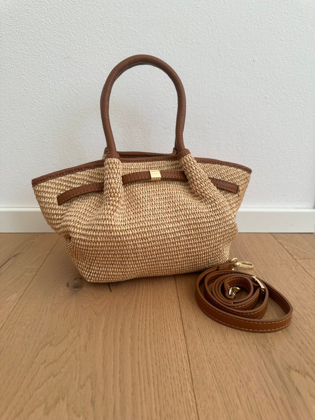 Petit sac cabas tressé Francia
