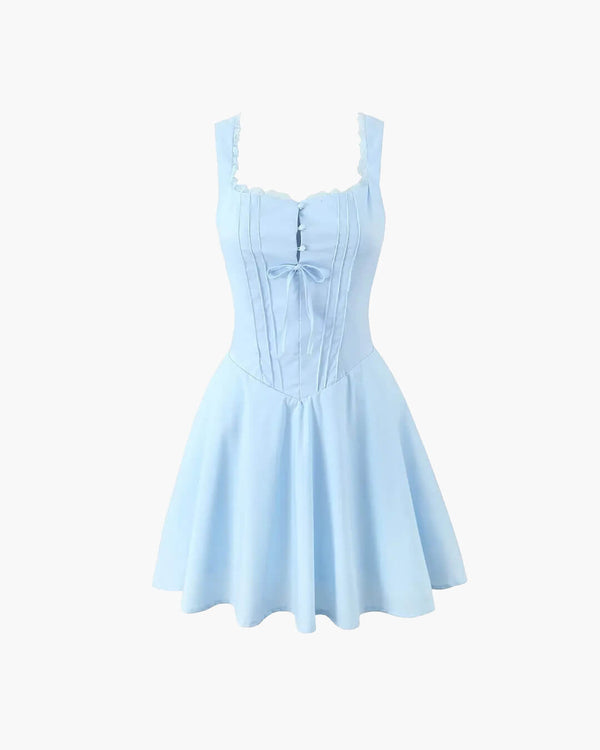 Robe courte sans manches Francine