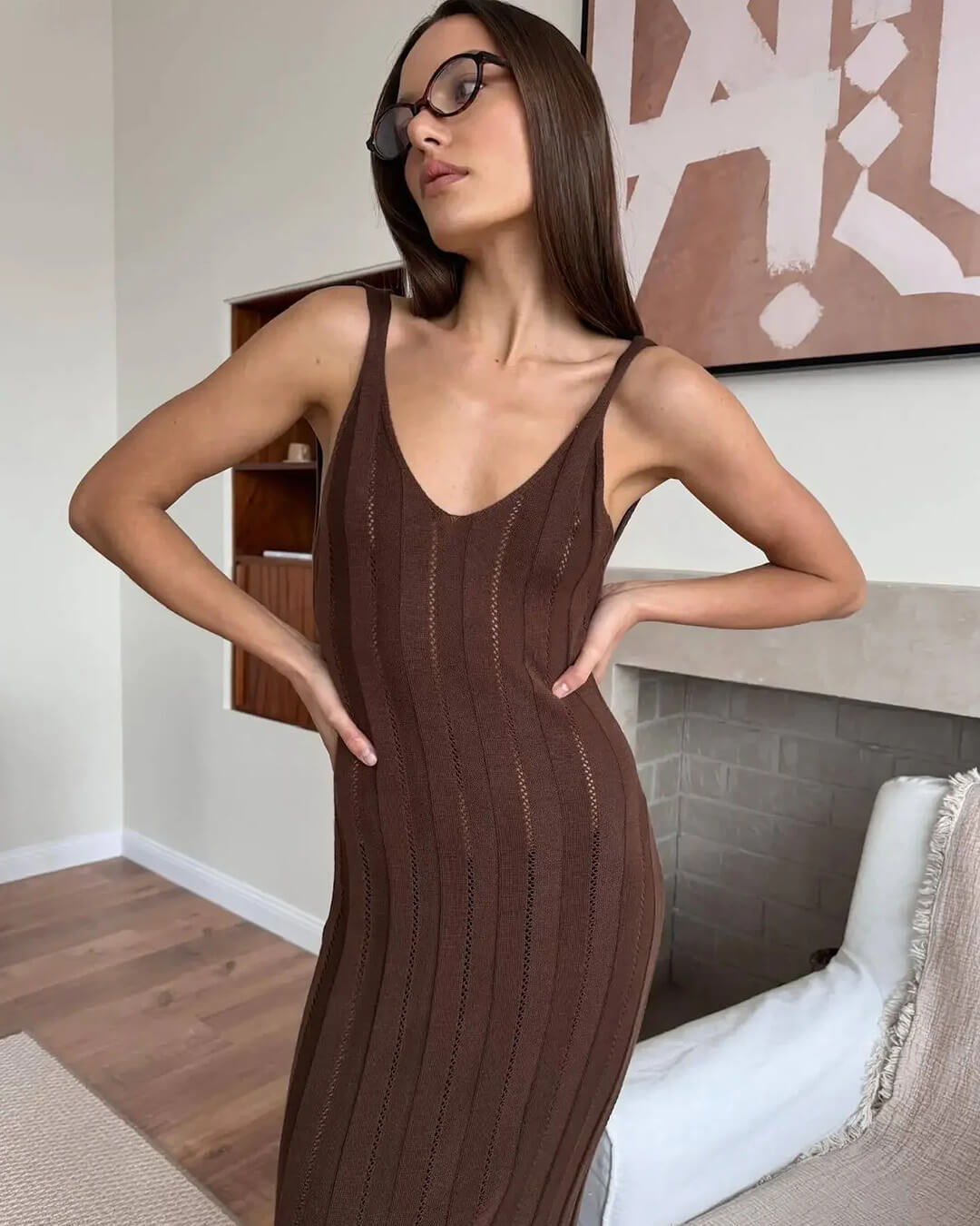 Robe longue dos nu Frida