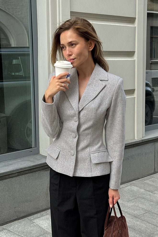 Blazer ajusté vintage Geraldine